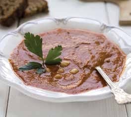 Spicy Lentil and Tomato Soup