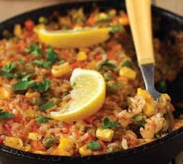 Rice and Vegetable Hotpot