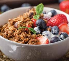 Crunchy Fruit and Yoghurt