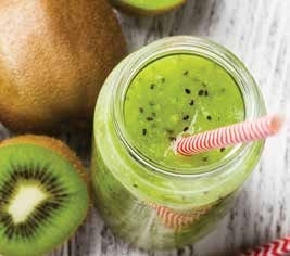 Kiwi, Grape, and Apple Smoothie