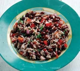 Mixed Bean and Rice Salad