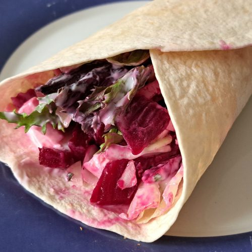 Feta Beetroot Wrap
