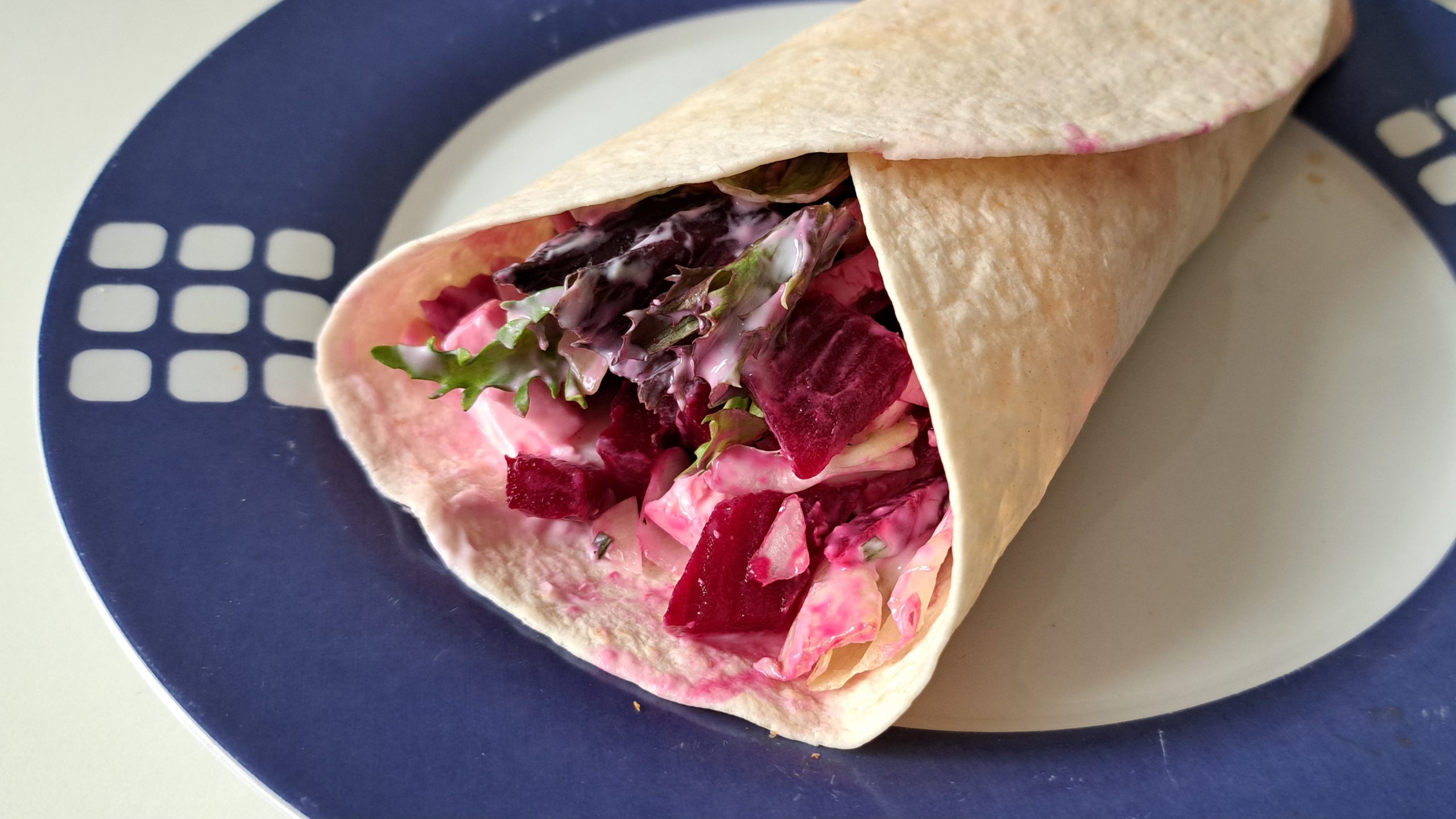 Feta Beetroot Wrap